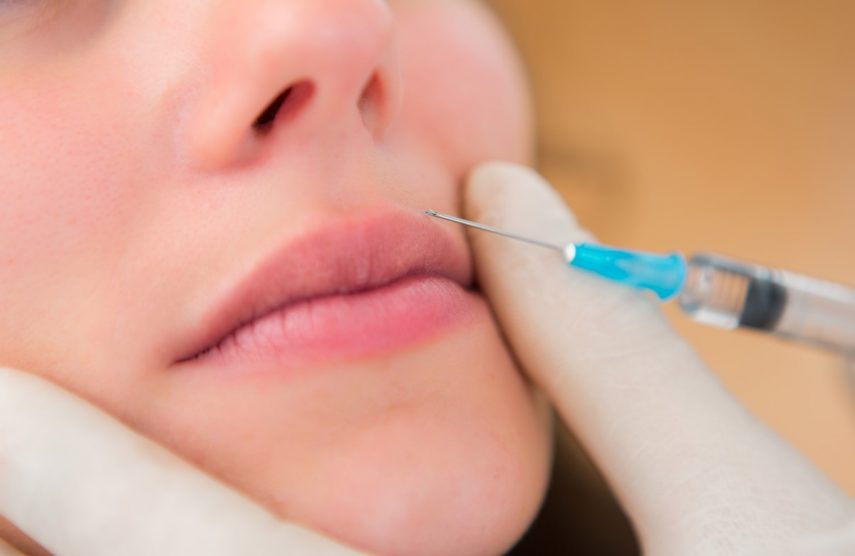 The cost of lip botox injection
