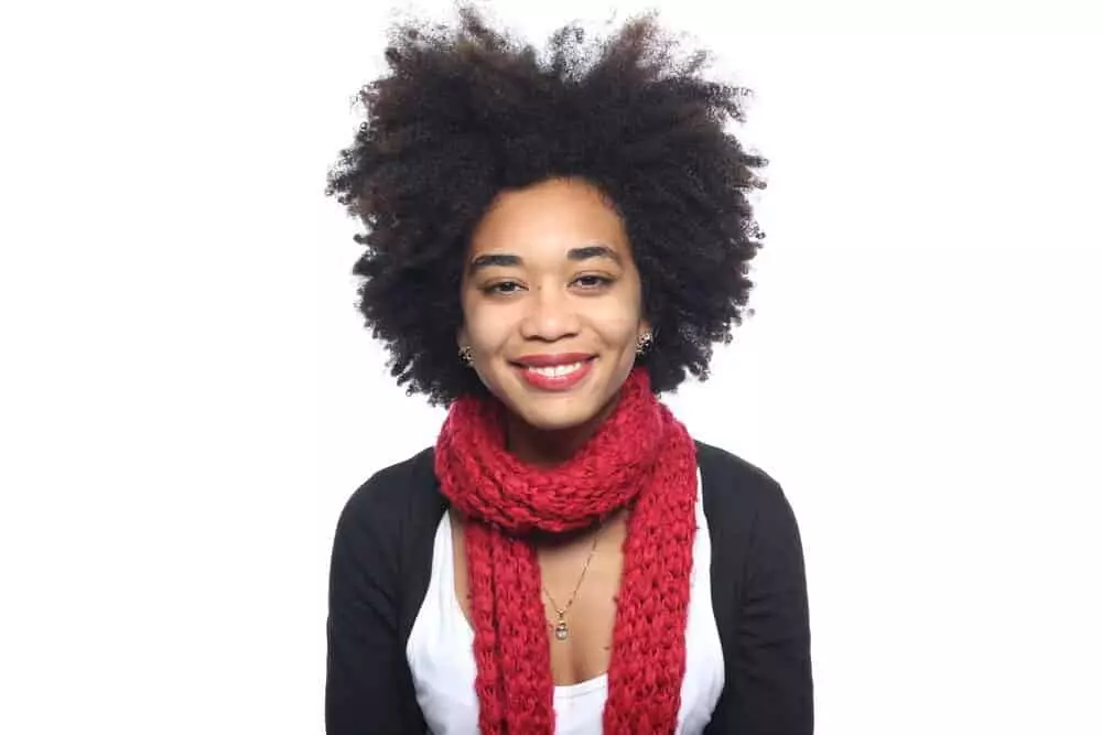 Hair textures and types of hair: All Hair types 5 Coily hair with tight, springy curls and rich texture.