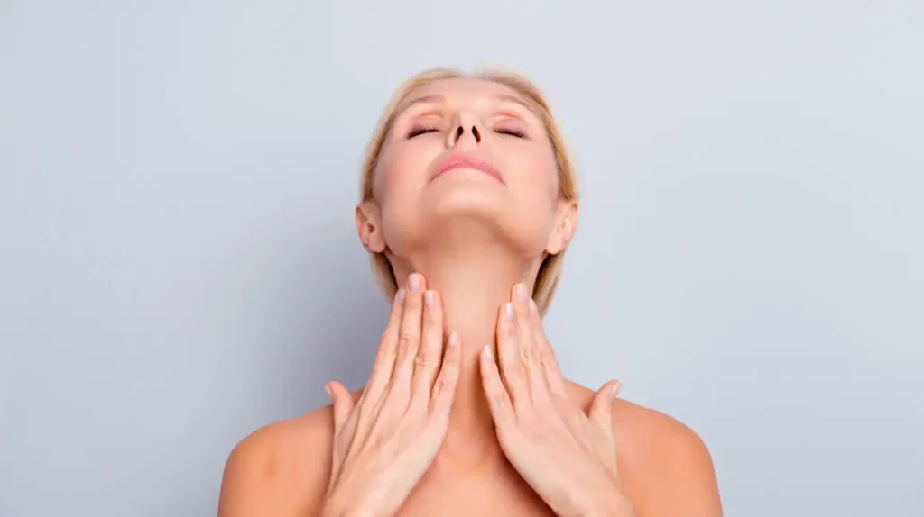 How is double chin mesotherapy performed