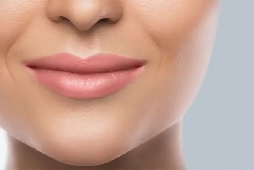 Smile line treatment methods